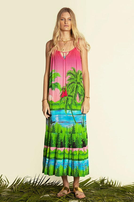 Sunset Midi Pink